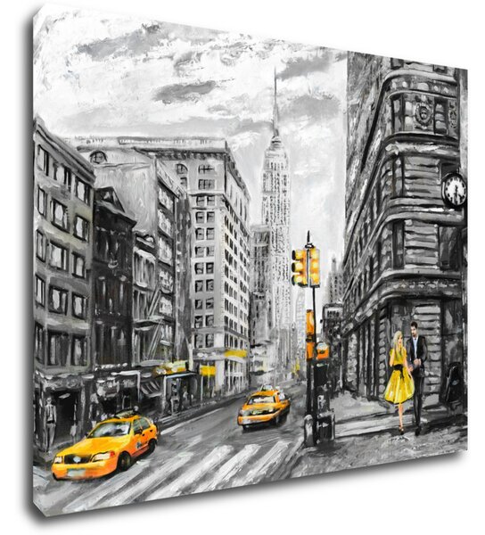 Impresi Obraz New York žlté detaily - 90 x 70 cm