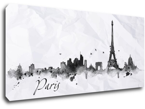 Impresi Obraz Paríž panorama - 90 x 40 cm