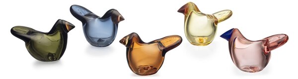 Iittala Vtáčik Toikka Flycatcher, žlto-oranžový