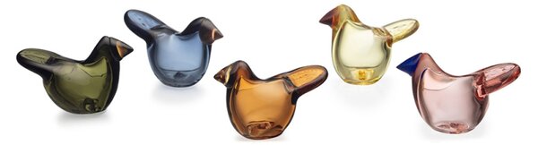 Iittala Vtáčik Toikka Flycatcher, modro-červený