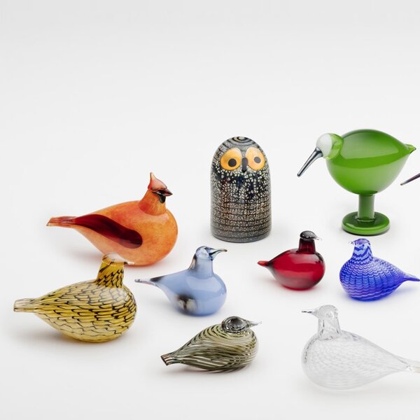 Iittala Vtáčik Toikka Little Tern, brusnicový