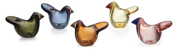 Iittala Vtáčik Toikka Flycatcher, medeno-žltý