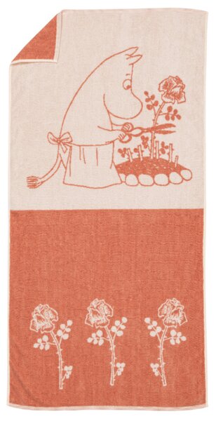 Arabia Uterák Moominmamma 70x140, béžovo-červený