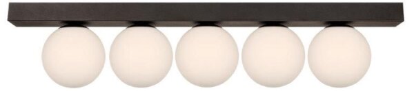 Zuma Line 1202 - Stropné svietidlo SPHERE 5xG9/8W/230V čierna
