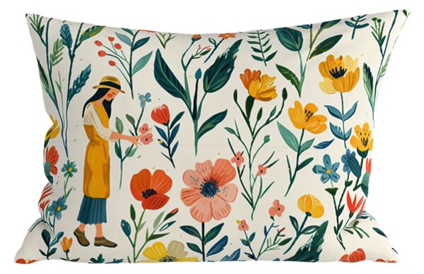 Polybavlnená obliečka na vankúš FLOVINA POLY 50x70 cm, farebný