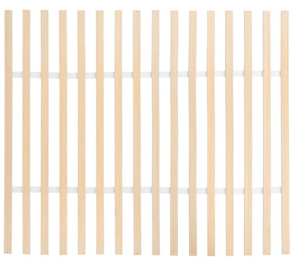 Posteľ sivobéžová buklé čalúnenie polyester 160 x 200 cm nízky čalúnený rám postele s čelom minimalistický retro dizajn