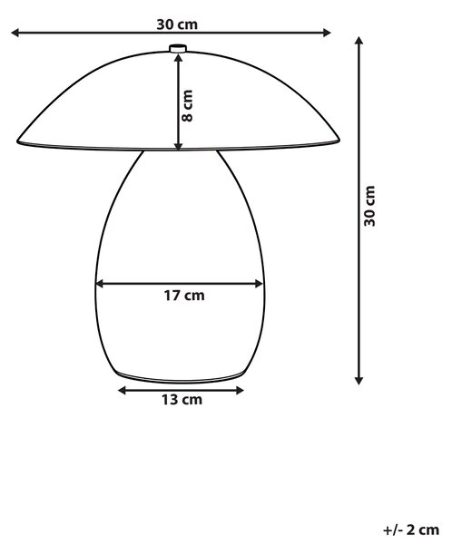 Stolná lampa čierna železná kovový podstavec 30 cm moderný dizajn bytové doplnky obývacia izba