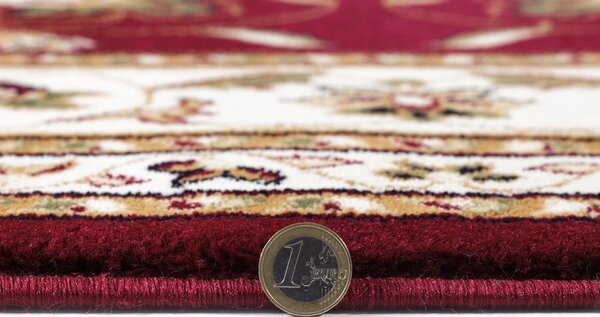 Červený okrúhly koberec 133x133 cm Sherbone - Flair Rugs