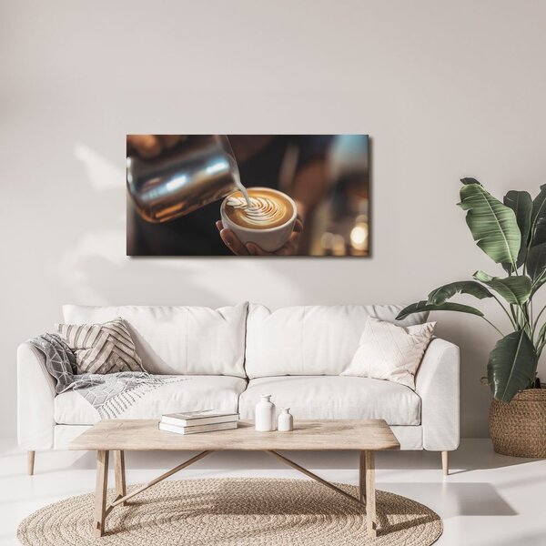 Obraz majstrovstvo v latte art