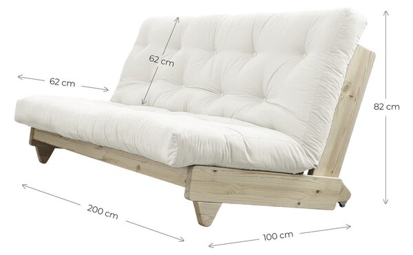 Variabilná pohovka Karup Design Fresh Natural Clear/Wheat Beige