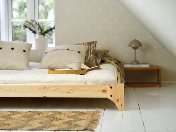 Dvojlôžková posteľ z borovicového dreva s roštom 160x200 cm Elan – Karup Design
