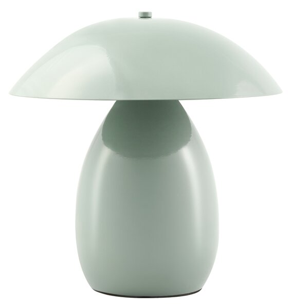 Stolná lampa svetlozelená železná kovový podstavec 30 cm moderný dizajn bytové doplnky obývacia izba
