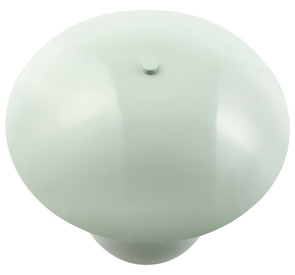Stolná lampa svetlozelená železná kovový podstavec 30 cm moderný dizajn bytové doplnky obývacia izba