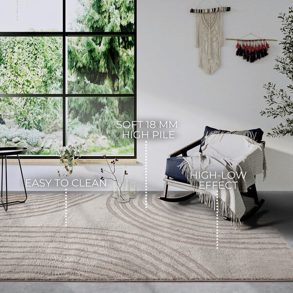 Béžový koberec 160x235 cm Pigment Beige – Elle Decoration