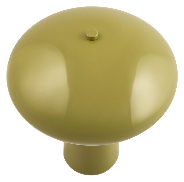 Stolná lampa svetlozelená železná kovový podstavec 22 cm moderný dizajn bytové doplnky obývacia izba