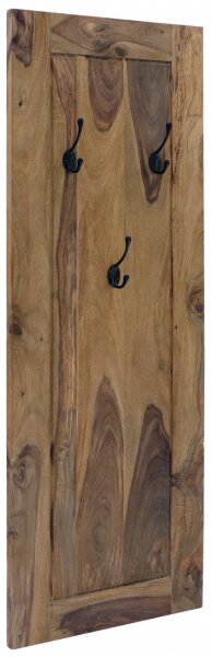 Vešiak s 3 háčikmi Rami 50x140x2,5 indický masív palisander
