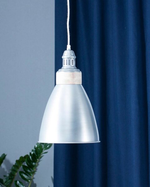 Závesná lampa Amy Silver 25cm