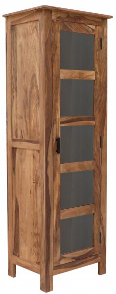 Vitrína Rami 60x180x45 indický masív palisander