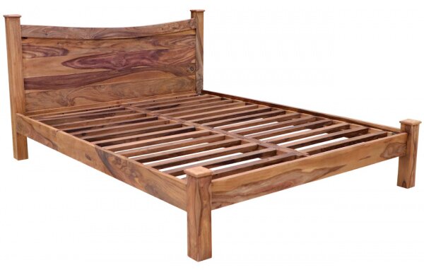 Posteľ Rami 160x200 indický masív palisander