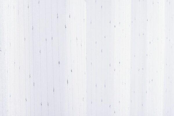 Záclona dreher, Rain lurex strieborná, biela 150 cm