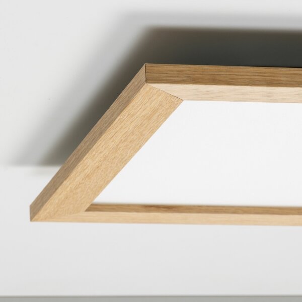 Eglo - LED RGBW Stm. panel SALOBRENA-C LED/21W/230V 2700-6500K hnedá + DO