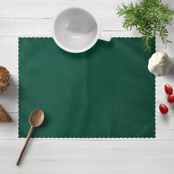 Biante Teflónové prestieranie na stôl TF-110 Zelené 30x40 cm
