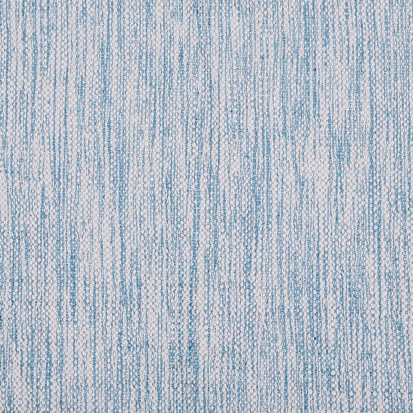 Koberec svetlomodrý bavlnený 80 x 150 cm ručne tkaný obdĺžnikový moderný minimalistický