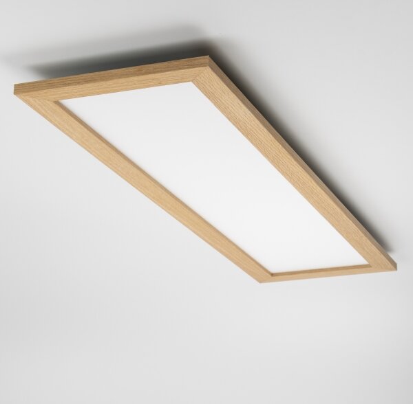 Brilagi - LED Stropné svietidlo SLIMFRAME WOOD LED/58W/230V 124x34 cm hnedá