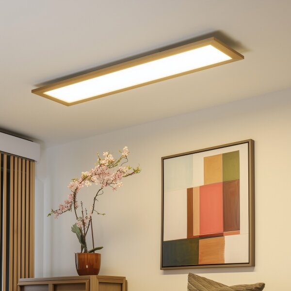 Eglo-LED RGBW stropný prisadený panel SALOBRENA-C LED/34W/230V hnedý +DO