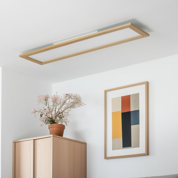Eglo-LED RGBW stropný prisadený panel SALOBRENA-C LED/34W/230V hnedý +DO