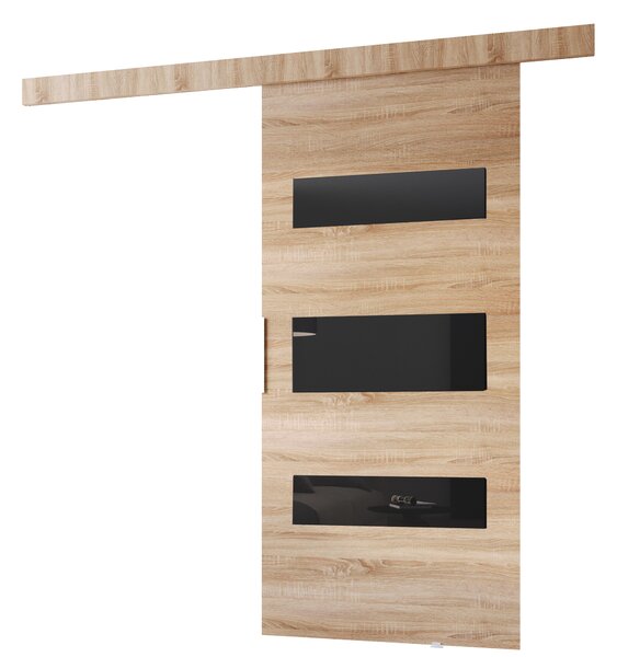 Posuvné dvere BARRET 4 - 106 cm, dub sonoma