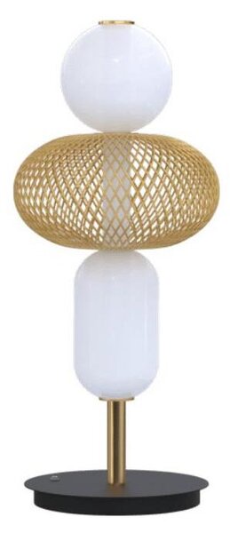 Eglo 300481 - LED stmievateľná stolová lampa CEGLIE LED/12W/230V 2200-6500K zlatá