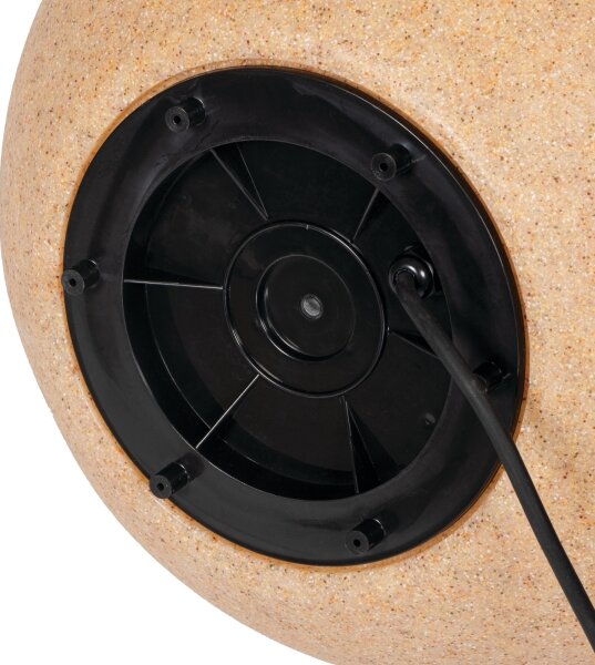 Kanlux 45934 - Vonkajšie svietidlo STONO 1xE27/15W/230V pr. 20 cm IP65 béžové