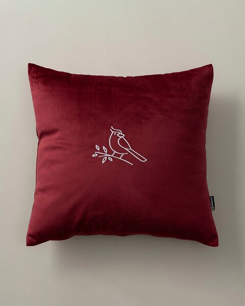 Obliečka na vankúš Bird on Branch 43x43 cm