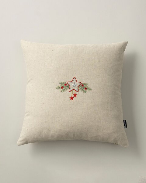 Obliečka na vankúš Star & Holly 43x43 cm