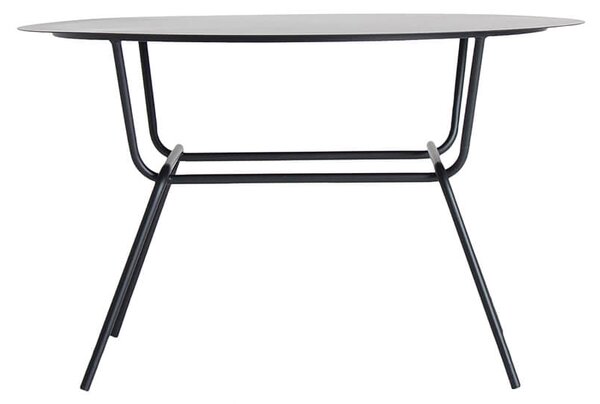 MUZZA Konferenčný stolík erina 75 x 75 cm čierny