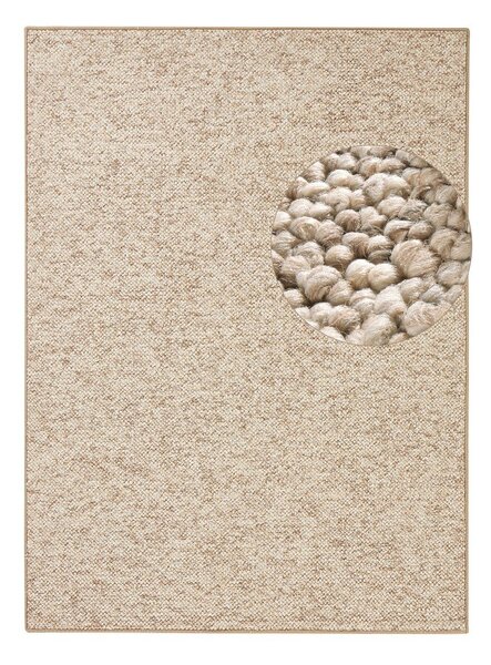 Svetlohnedý koberec 80x150 cm Wolly – BT Carpet