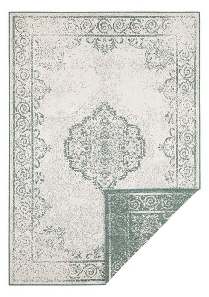 Zeleno-krémový vonkajší koberec NORTHRUGS Cebu, 160 x 230 cm