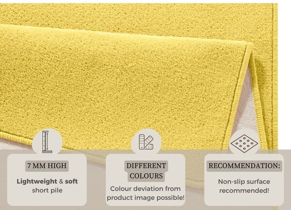 Žltý koberec 160x240 cm Fancy – Hanse Home