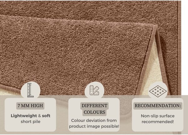 Hnedý koberec 133x195 cm Fancy – Hanse Home
