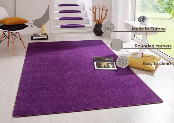 Tmavofialový koberec 80x150 cm Fancy – Hanse Home