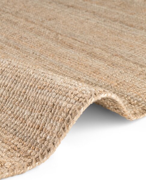 Koberec Hanse Home Bouclé Jaipur naturálny / zlatý kruh
