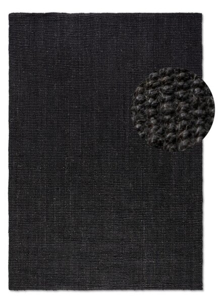 Koberec Hanse Home Bouclé Jaipur čierny