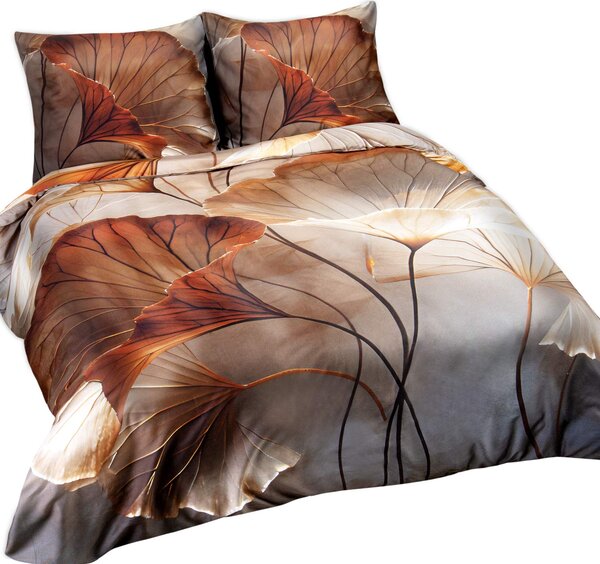 SATÉNOVÉ OBLIEČKY SATYNLOVE PREMIUM 200X200 CM, 2KS 50X70 CM LISTY