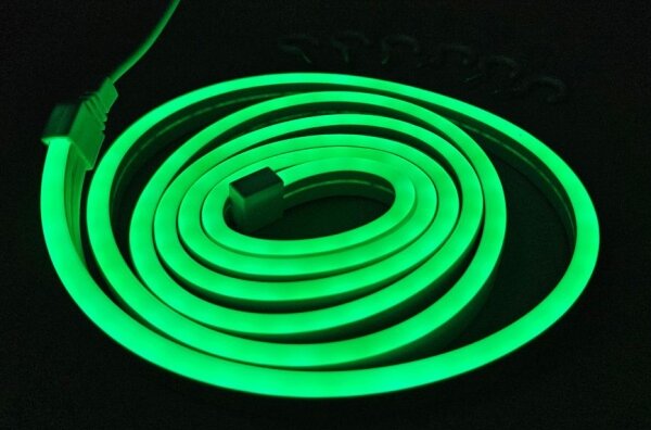 LED Flexibilný pásik NEON LED/5V USB 1,8 m zelená