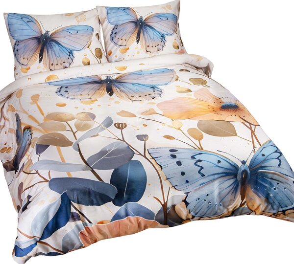 SATÉNOVÉ OBLIEČKY SATYNLOVE PREMIUM 160X200 CM, 2KS 70X80 CM VZOROVANÉ