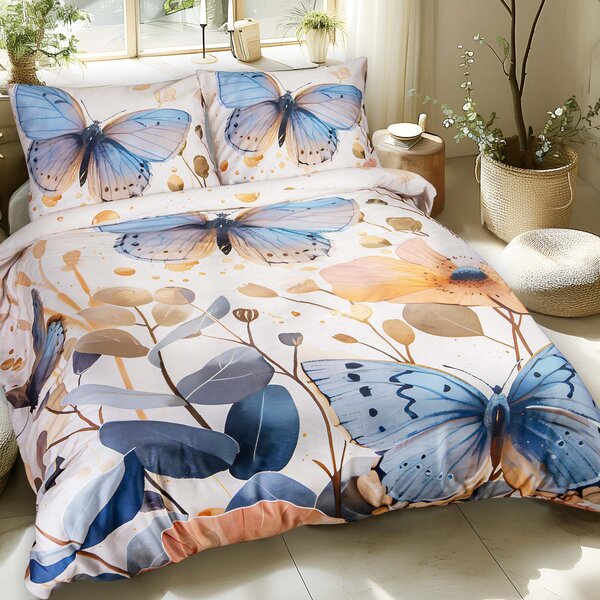 SATÉNOVÉ OBLIEČKY SATYNLOVE PREMIUM 160X200 CM, 2KS 70X80 CM VZOROVANÉ