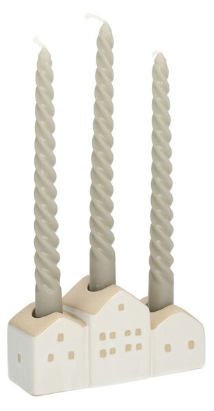 Svietnik Hauses 13x5x7cm white