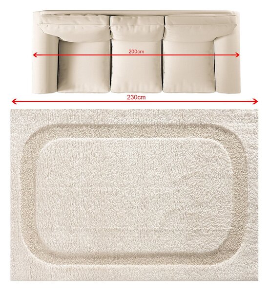 Koberec Halo cream 160x230 cm