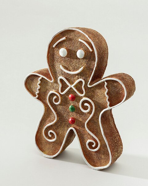 Dekoratívna figúrka Gingerbread Man I 25x7x30 cm